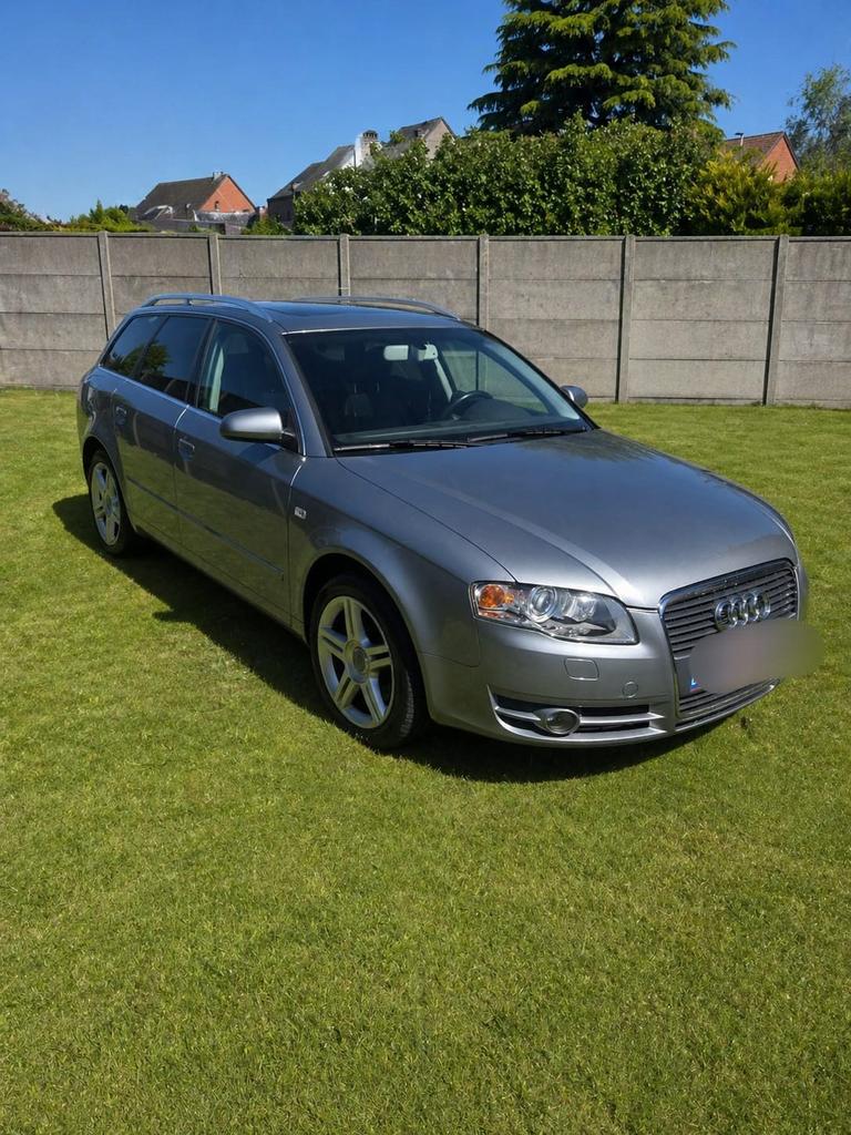 Audi A4/S4 2.0TFSI benzine 133000km, Auto's, Zwart, 4 cilinders, A4, Leder