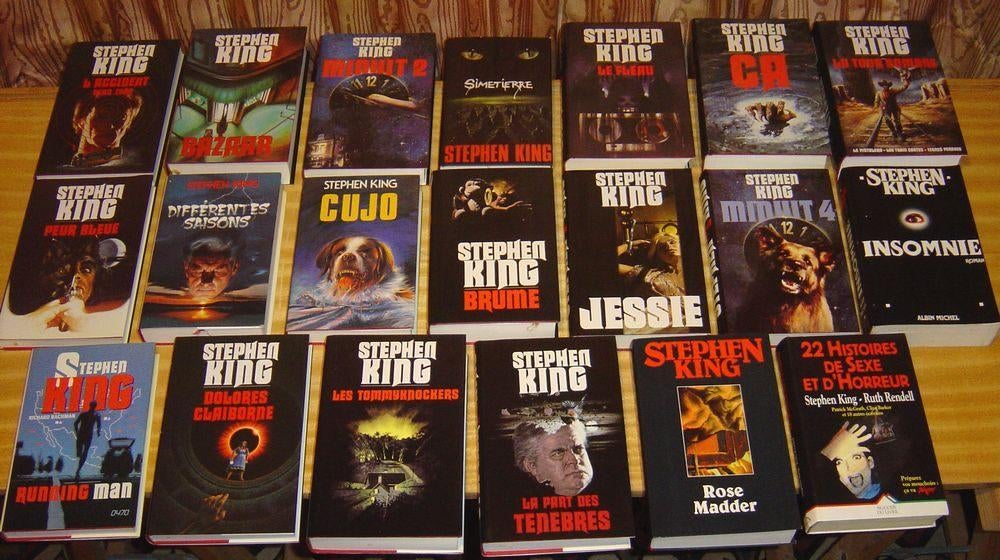 Stephen King - lot de 20 livres, Ophalen, Gelezen