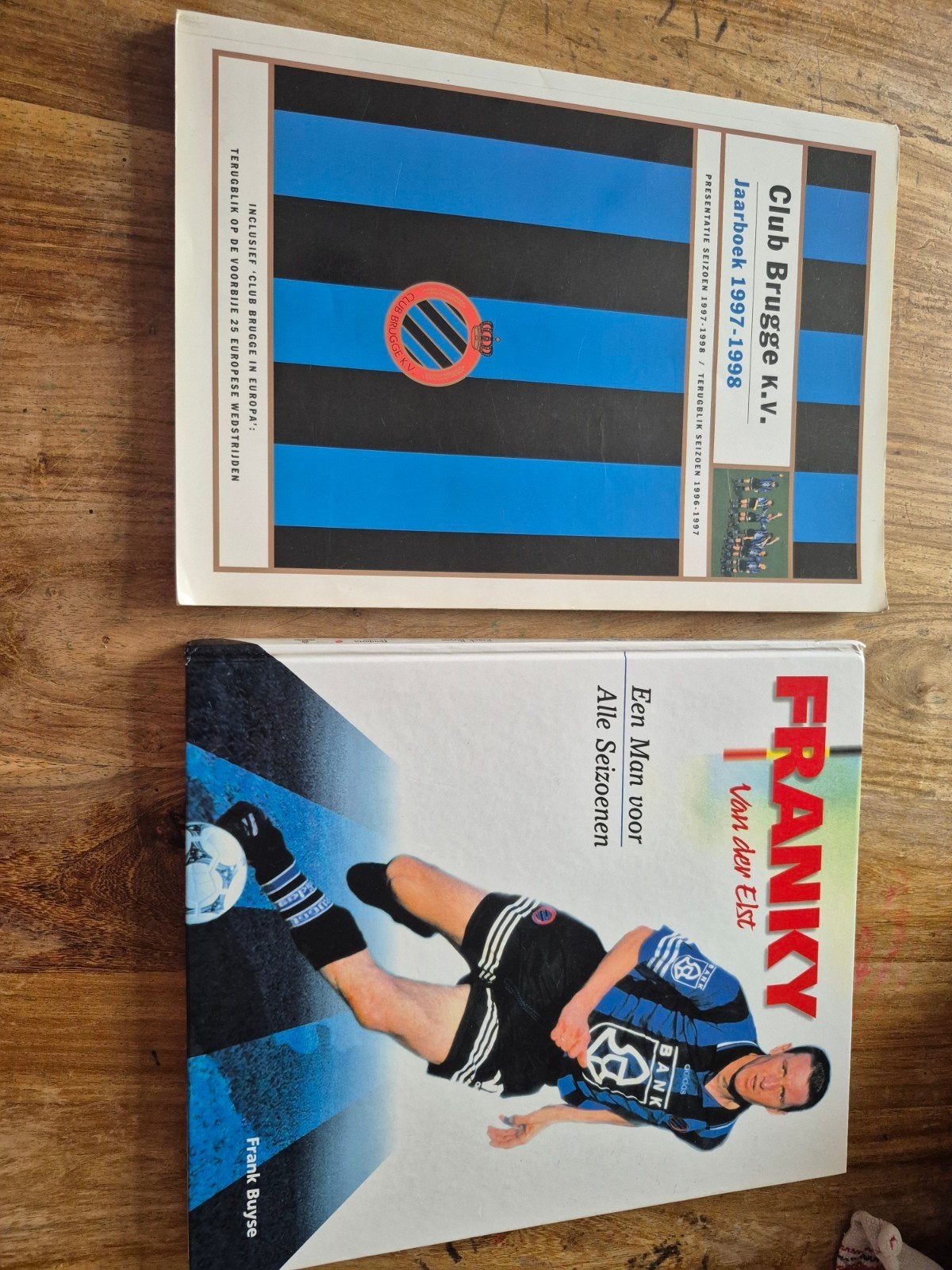 F. Buyse - Franky van der Elst en club brugge 1997/98, Boeken, Ophalen of Verzenden, F. Buyse
