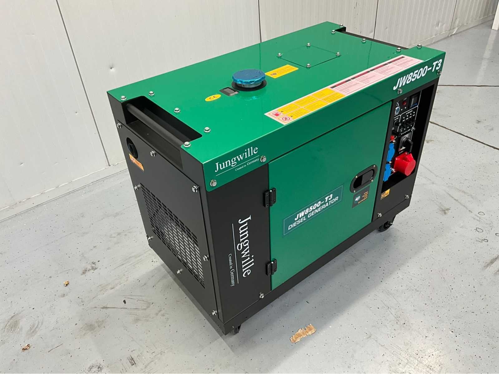 Jungwille JW8500-T3 - Generator - 8kVA - 3000 TPM (bj 2026)