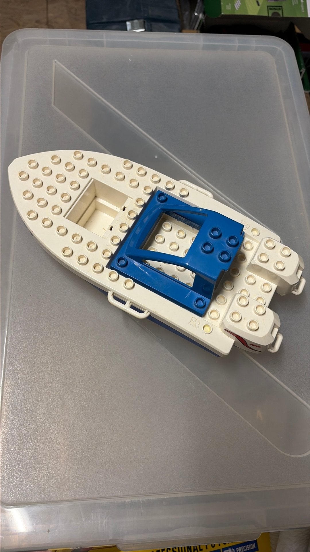 Duplo politieboot, Ophalen of Verzenden, Gebruikt, Duplo