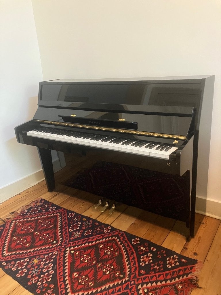 Piano droit KAWAI, Musique & Instruments, Pianos, Utilisé, Piano, Noir, Enlèvement