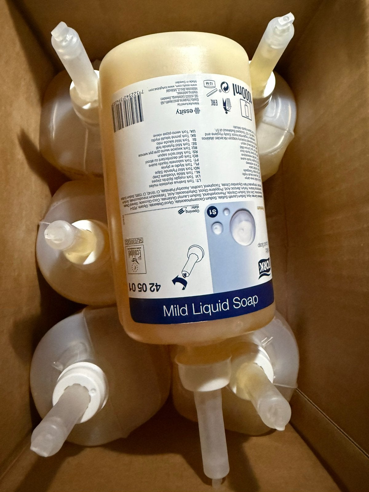 Savon liquide tork 420501 s1, Huis en Inrichting, Ophalen, Nieuw, Zeepdispenser/zeepbakje