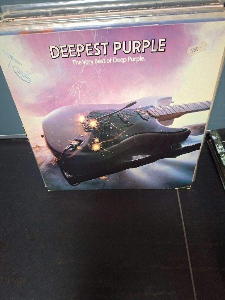 lp - deep purple - deepest purple - vak 10, Cd's en Dvd's, LP, Gebruikt, Complilatie, Ophalen of Verzenden