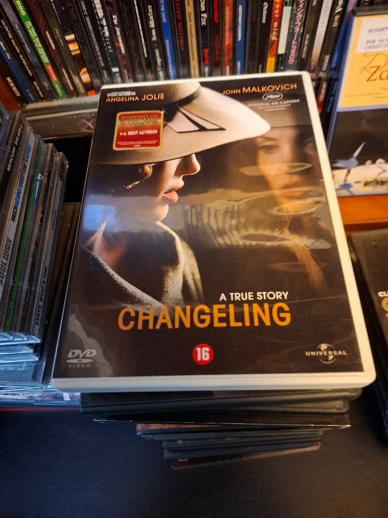 dvd - angelina jolie - changeling, Engels, Vanaf 16 jaar, Waargebeurd drama, Nederlands