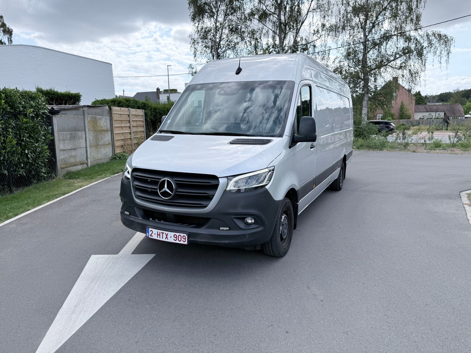 Mercedes-Benz Sprinter 319 CDI L4H2 3.0 V6, Autos, Camionnettes & Utilitaires, Argent ou Gris, Achat, Euro 6, 3 places