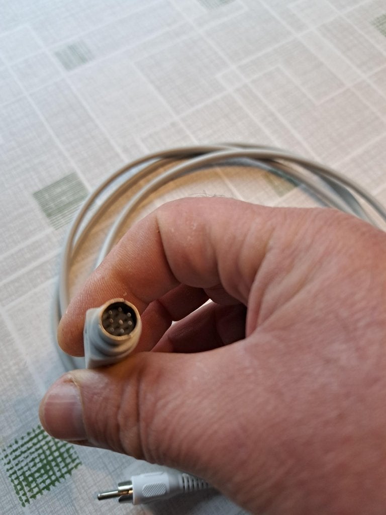 8 pins ptt kabel voor yaesu zoals ftx-1 en 991a, Telecommunicatie, Ophalen of Verzenden, Nieuw, Zender en Ontvanger