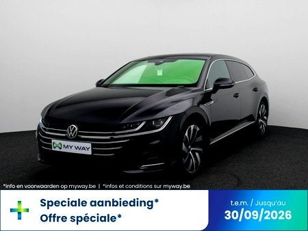 Volkswagen Arteon Shooting Brake R-Line Business Premium 1.5, Auto's, Arteon, Adaptive Cruise Control, Zwart, 154 g/km