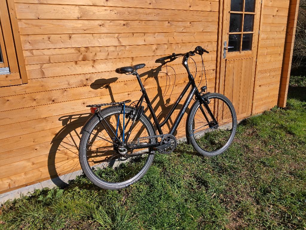 Batavus dinsdag exclusieve damesfiets met 57cm frame, Fietsen en Brommers, Fietsen | Dames | Damesfietsen, Ophalen, Gebruikt, Versnellingen