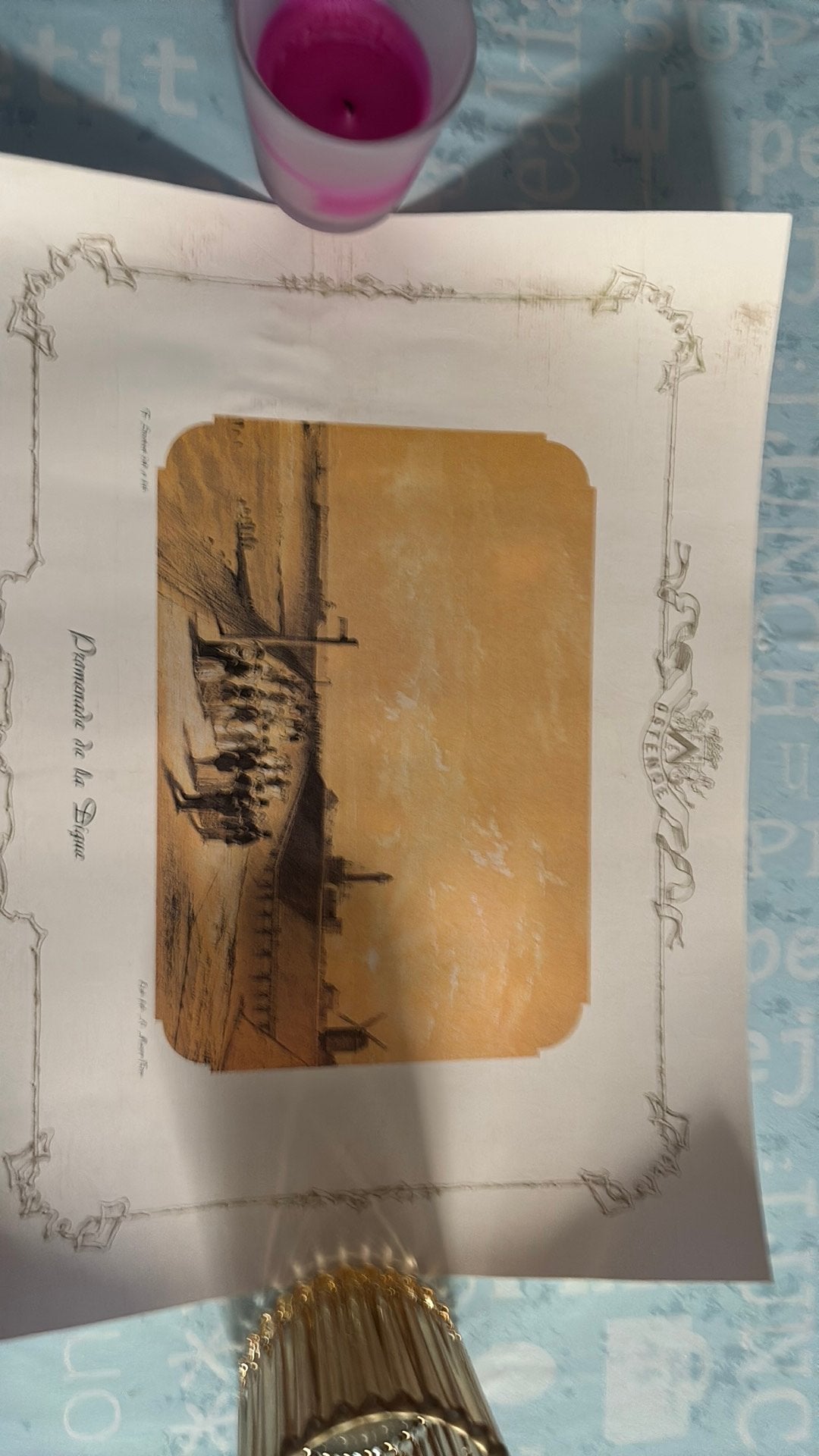 Oostende, Antiquités & Art, Art | Dessins & Photographie, Enlèvement ou Envoi, Estampe
