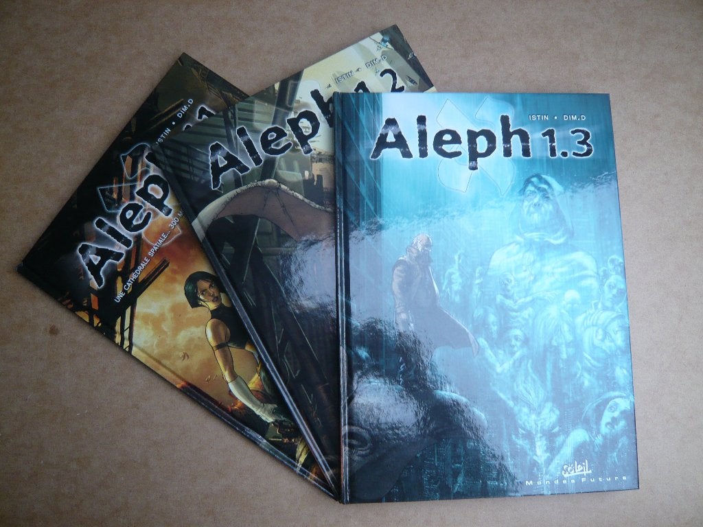 Bd ALEPH tomes 1 à 3 (REED état neuf) de ISTIN, Enlèvement ou Envoi, Série complète ou Série, Comme neuf, ISTIN / DIM.D