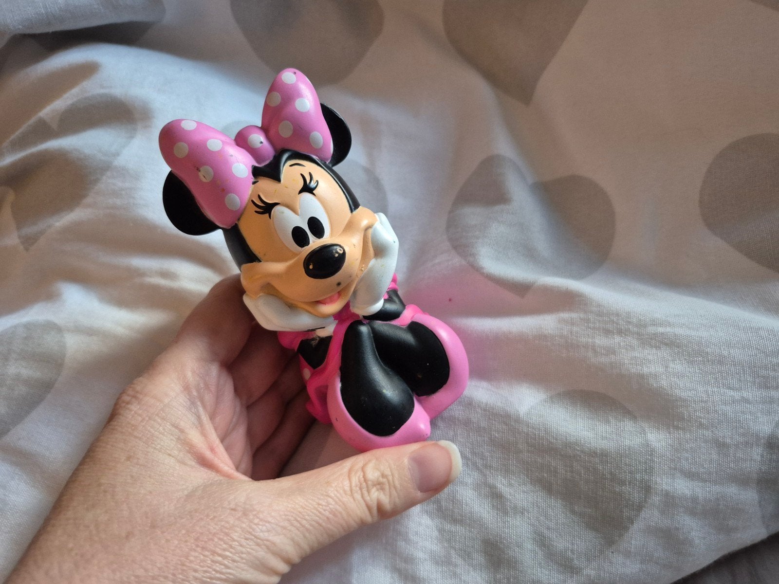 Disney mini mouse popje gebruikte staat 11cm, Collections, Enlèvement ou Envoi