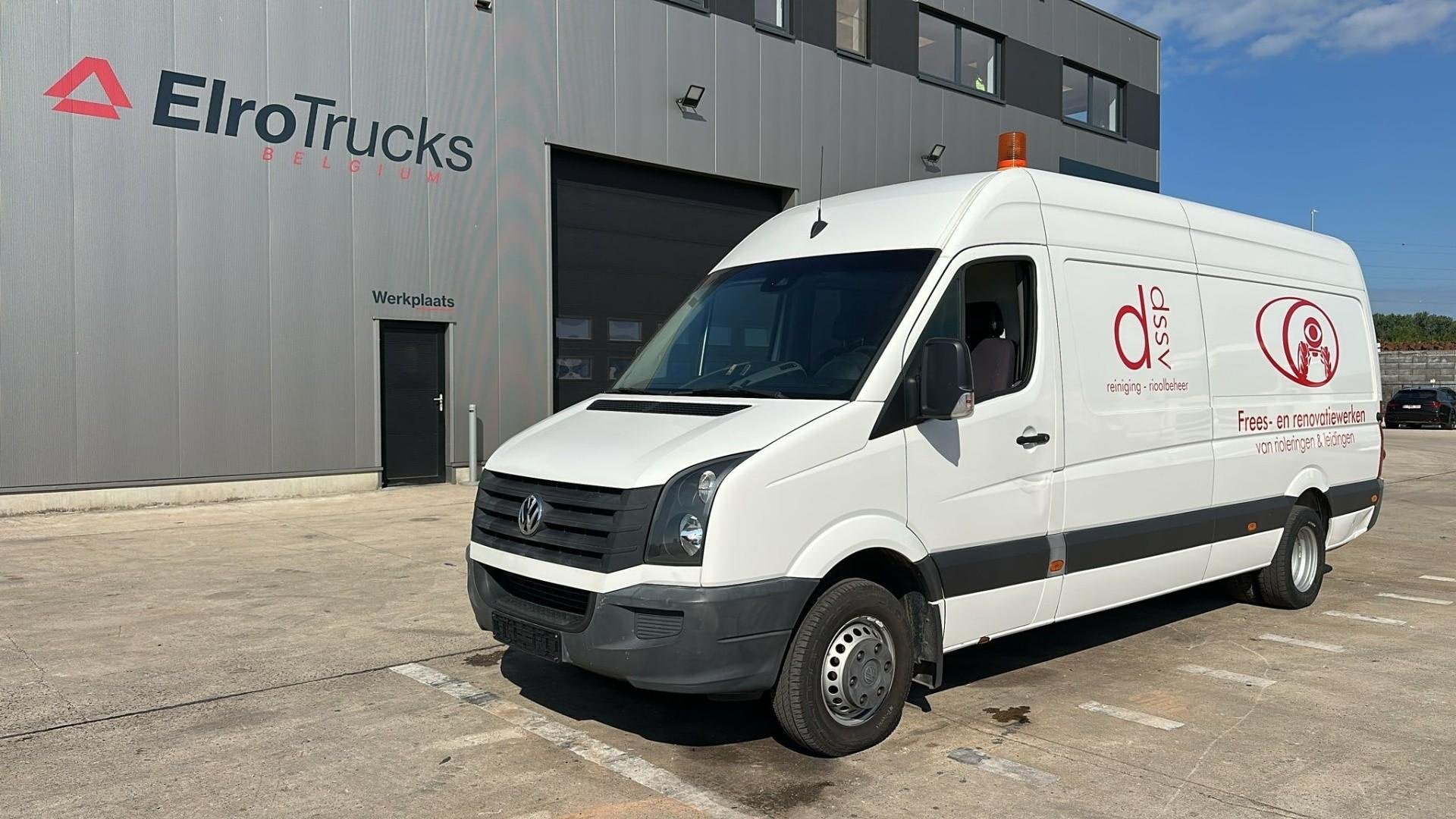 Volkswagen Crafter (KANALFRÄSE / HYDRAULIC MILLING ROBOT -, Auto's, Vrachtwagens, Overige merken, Achterwielaandrijving, Euro 6