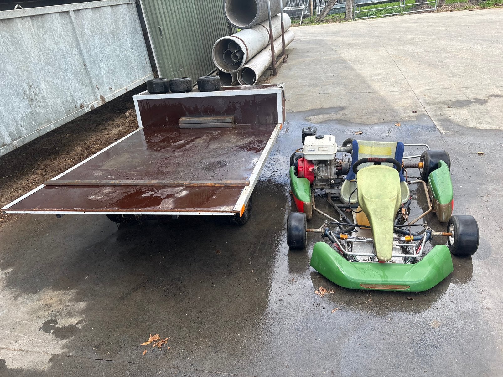 kart, Ophalen, Gebruikt
