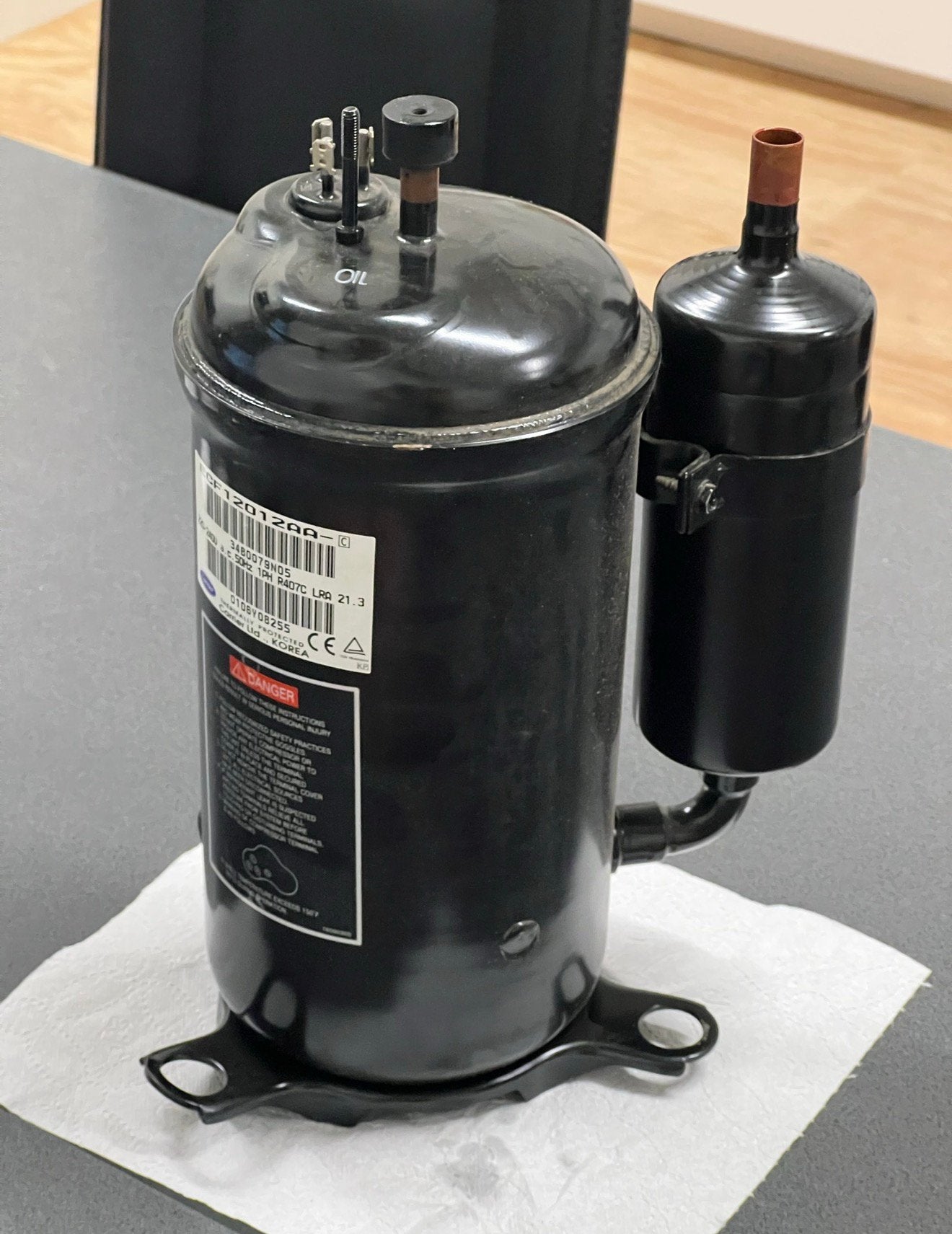 CARRIER ECF12012AA 12.000 BTU AC/HP Roterende Compressor, Doe-het-zelf en Bouw, Ophalen of Verzenden, Nieuw