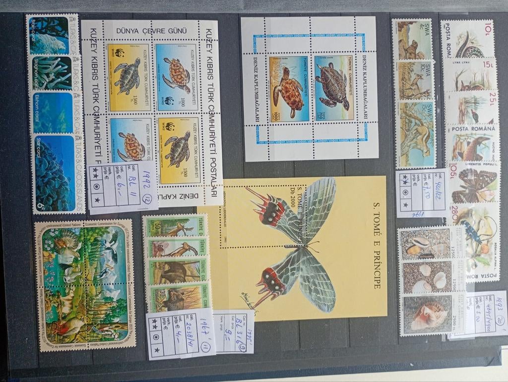 K5 ) postzegels thema dieren, Postzegels en Munten, Ophalen of Verzenden