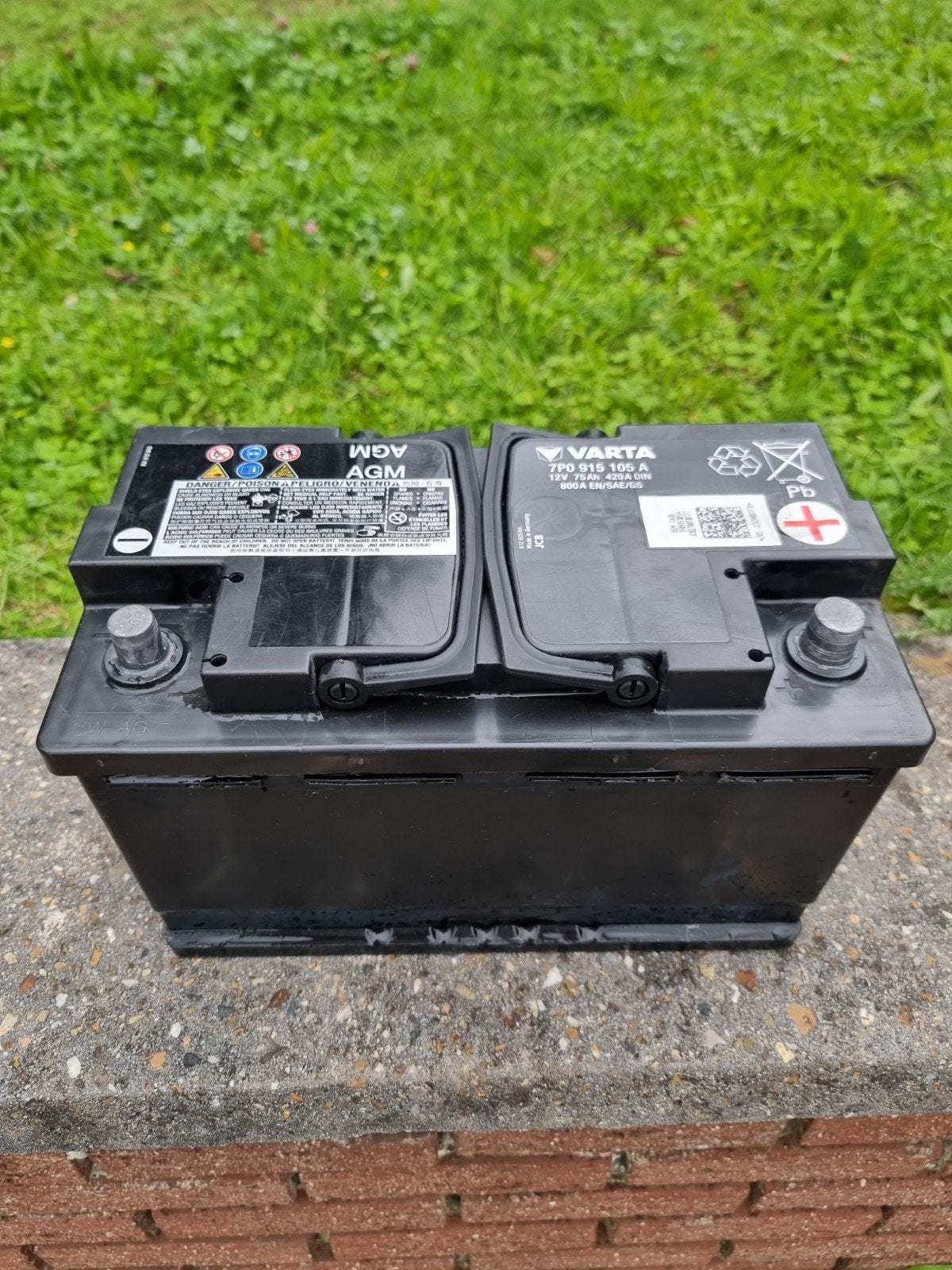 Varta AGM 12V 75Ah Start Stop system, Auto-onderdelen