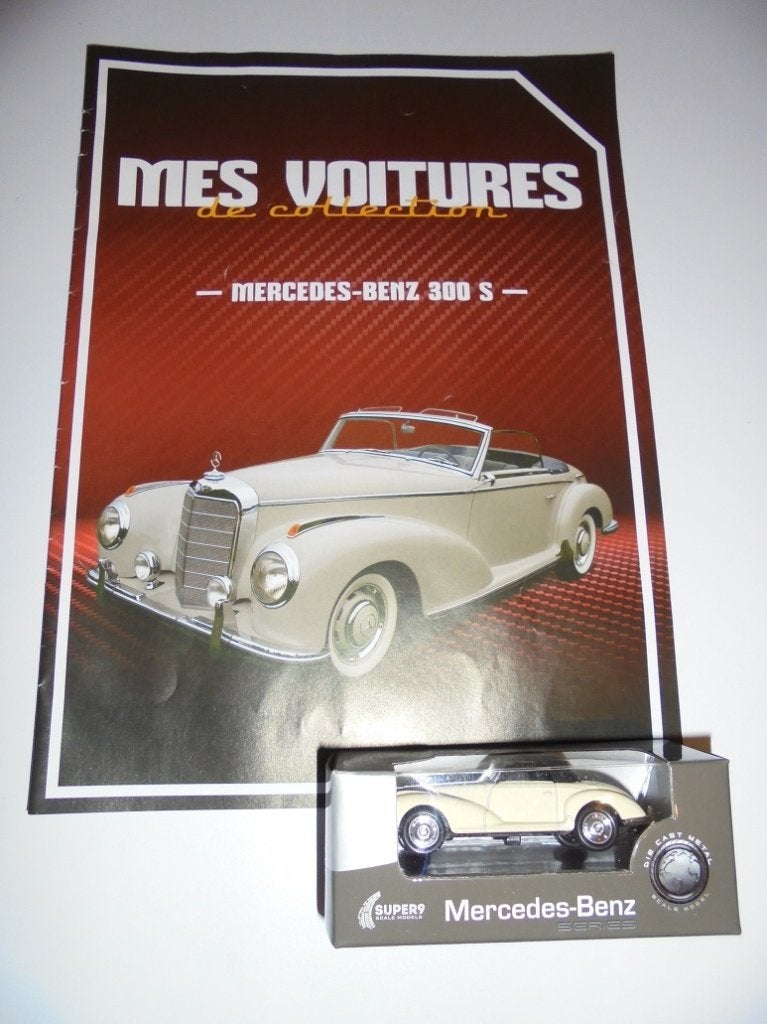 2 Mercedes mini auto's met Frans informatieboekje, Ophalen of Verzenden, Nieuw, Auto's