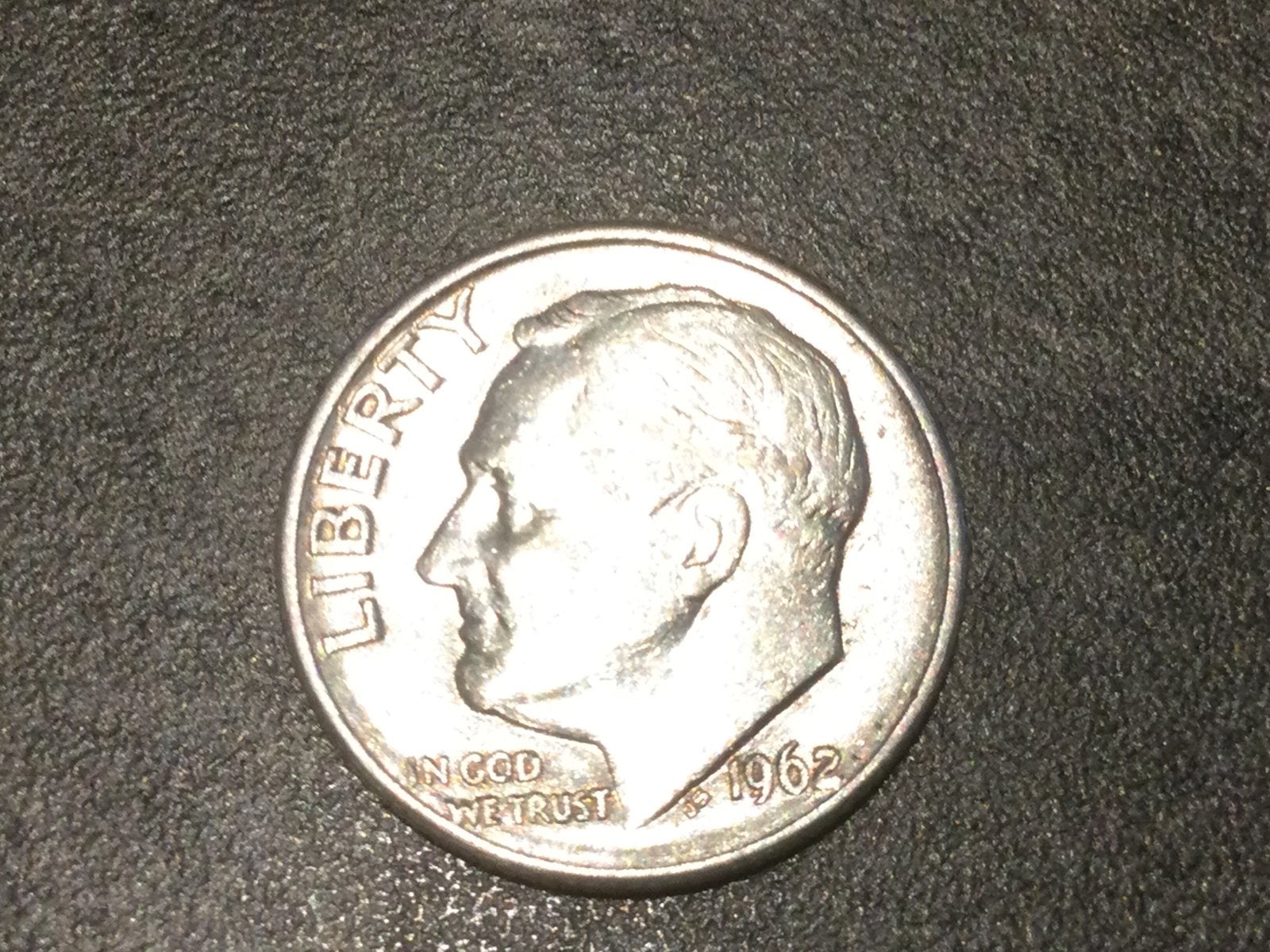 États-Unis 1 dime 1962 D argent, Timbres & Monnaies, Monnaies | Amérique, Enlèvement ou Envoi, Argent