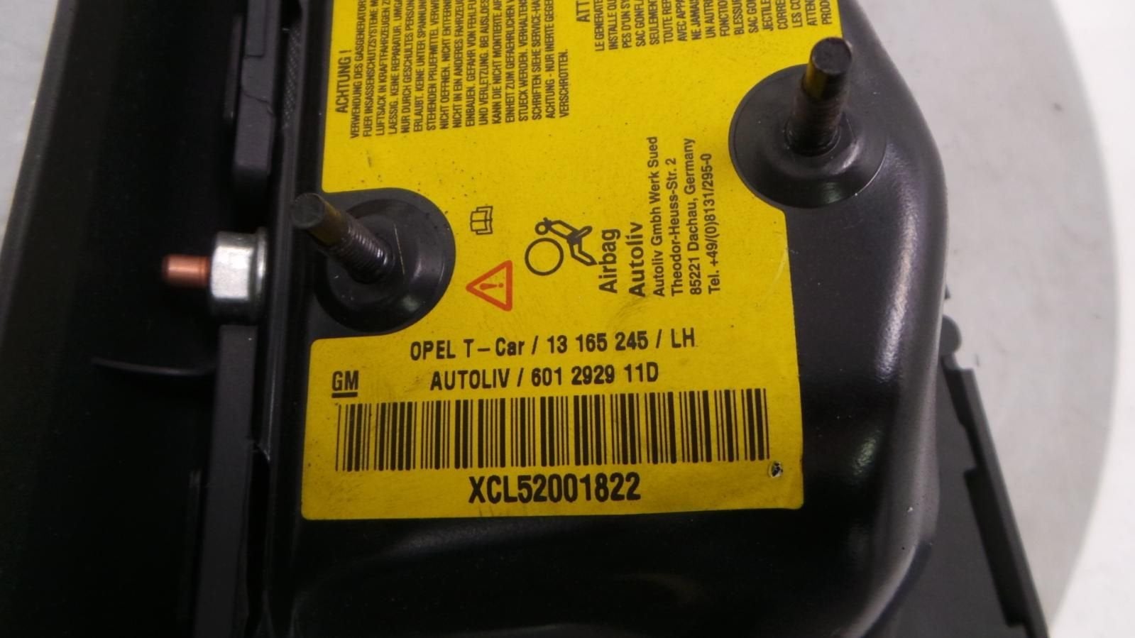 OPEL ZAFIRA AIRBAG LINKS 2006, Auto-onderdelen, Elektronica en Kabels, Gebruikt, ARN erkend, Stiba lid, Erkend duurzaam, Ophalen of Verzenden