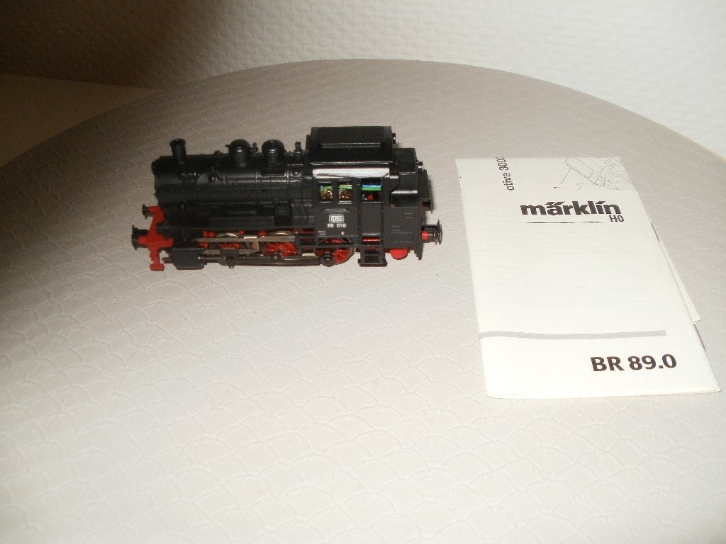 Marklin Ho Stoomlokomotief Br 89 Digitaal., Hobby en Vrije tijd, Wisselstroom, Locomotief, Ophalen of Verzenden, Zo goed als nieuw