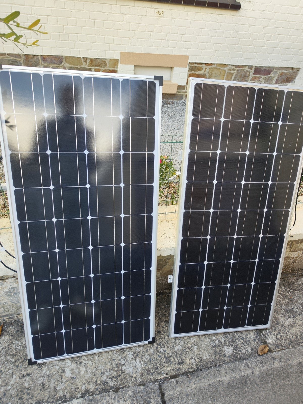 Set van 2 zonnepanelen 12v 100w, Doe-het-zelf en Bouw, Ophalen of Verzenden, Nieuw, Paneel, 100 tot 200 wattpiek