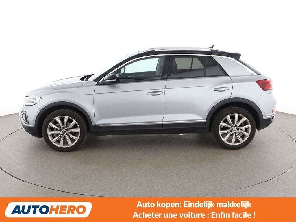 Volkswagen T-Roc 1.5 TSI ACT Style (automatique), Autos, Volkswagen, Cuir, Argent ou Gris, Achat, https://public.car-pass.be/vhr/8112357b-2829-4a48-bfbd-cd37beb1261e