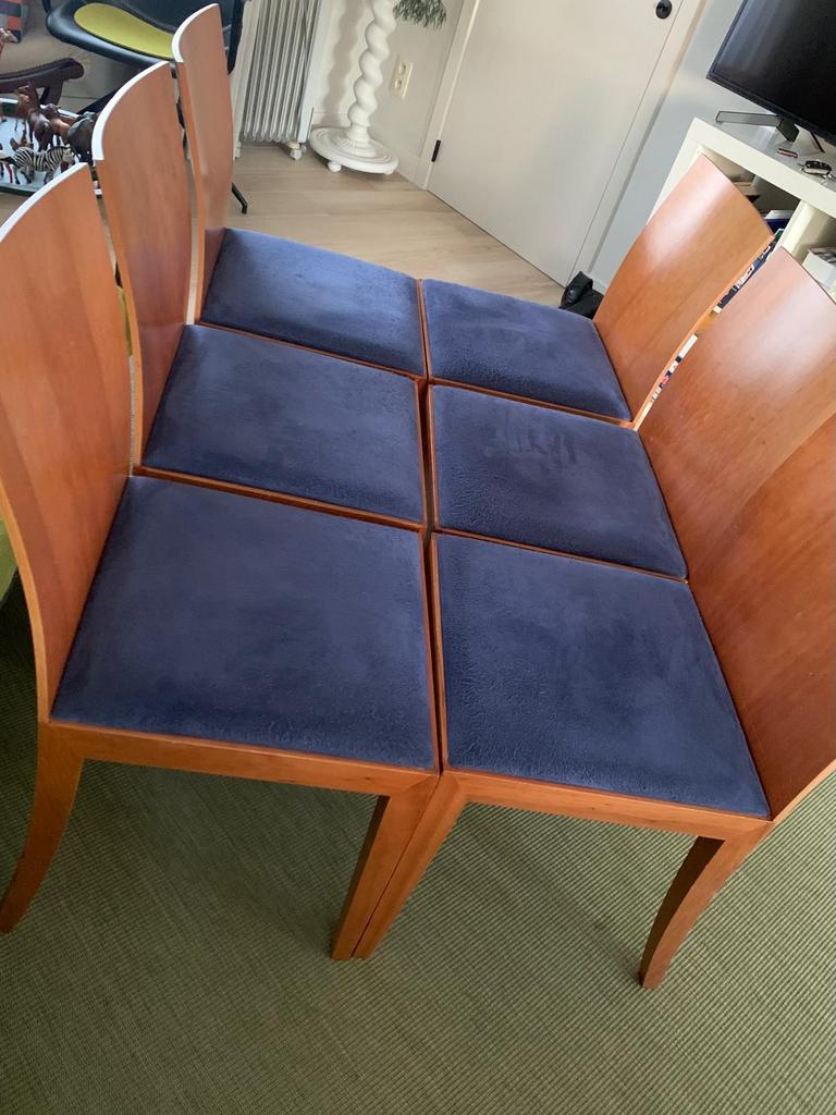 MOET DRINGEND WEG!!! 6 design stoelen, Ophalen of Verzenden, Gebruikt, Vijf, Zes of meer stoelen