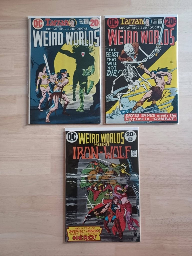 Weird Worlds 1972-1973 (3 comics High Grade), Neuf, Enlèvement ou Envoi, DC Comics, Plusieurs comics