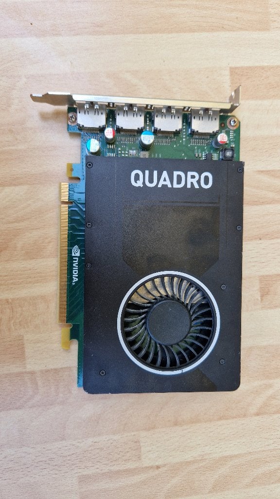 Nvidia quadro M2000, PCI-Express 3, GDDR, Utilisé, Nvidia