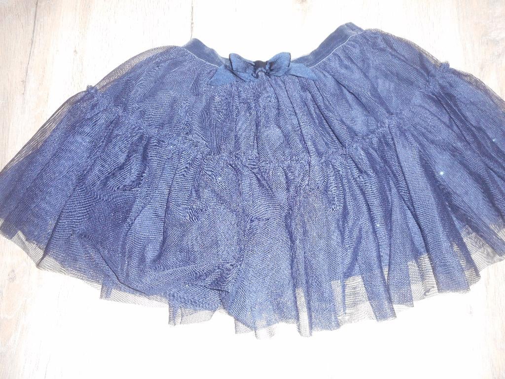 blauwe rok met glitters maat 122 - 128, Enfants & Bébés, Vêtements enfant | Taille 122, Robe ou Jupe, Enlèvement ou Envoi, H&M