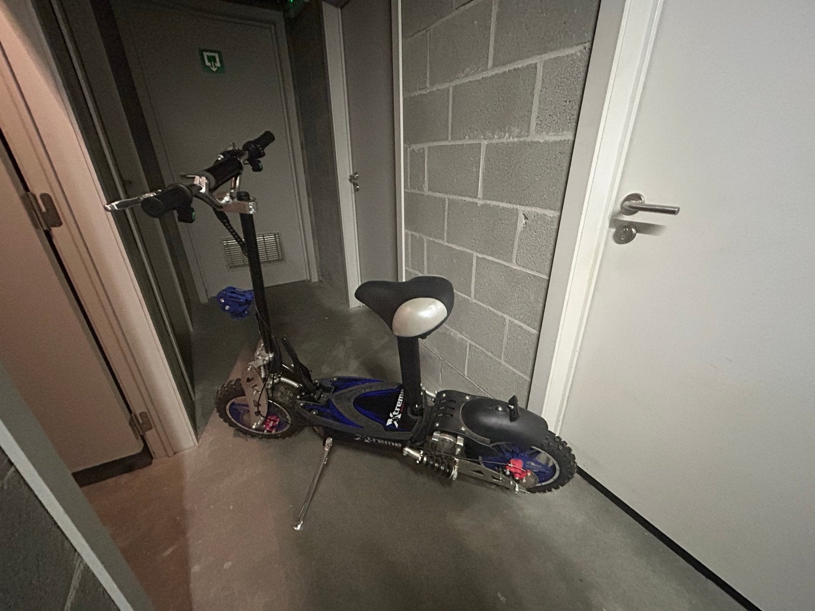 Step met zadel, Enlèvement