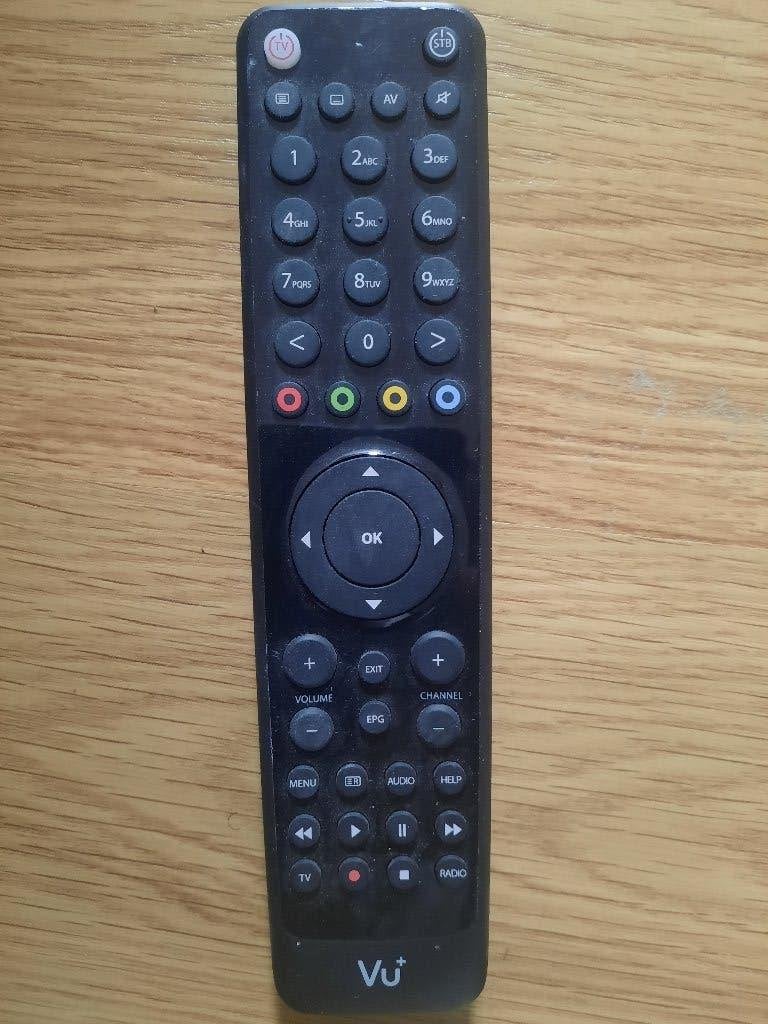 Vu+ afstandsbediening, Ophalen of Verzenden, Zo goed als nieuw, Origineel, Tv