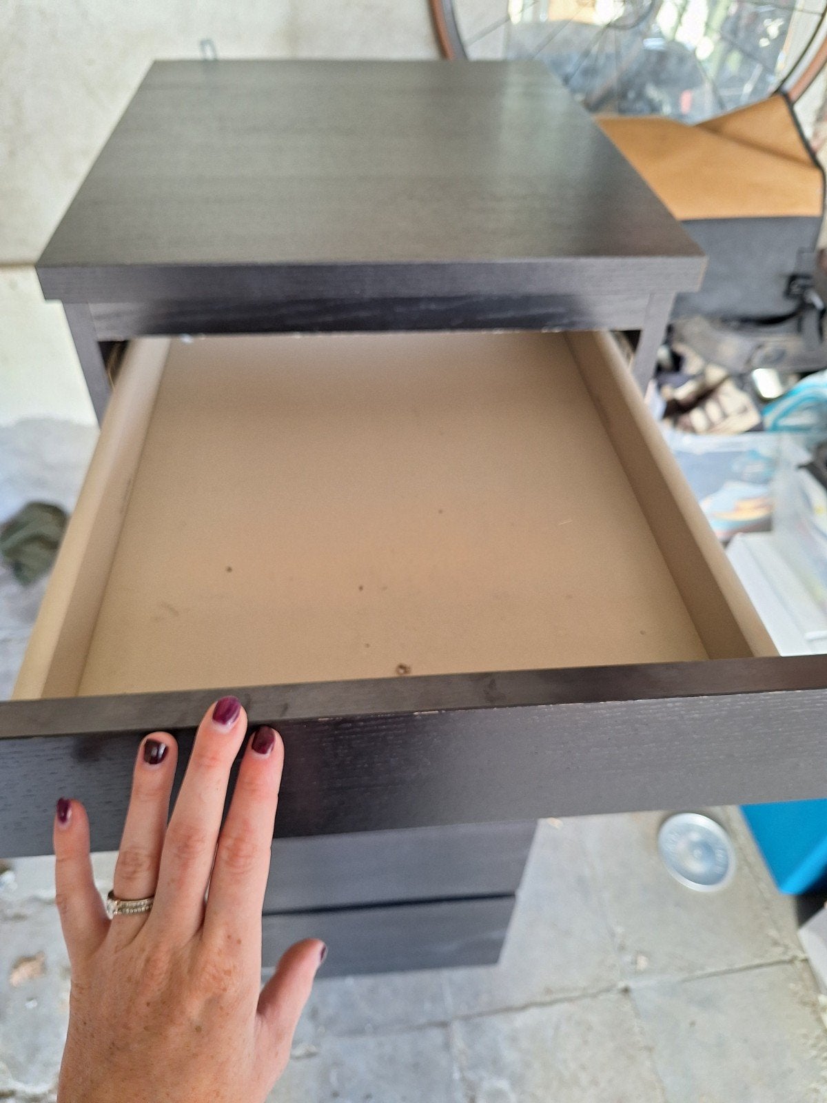 MALM ikea kasten, Ophalen