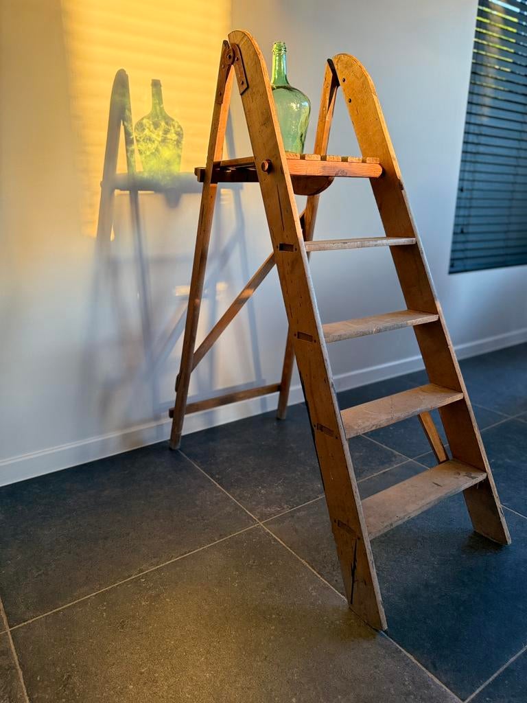 Decoratieve ladder, Antiek en Kunst, Ophalen