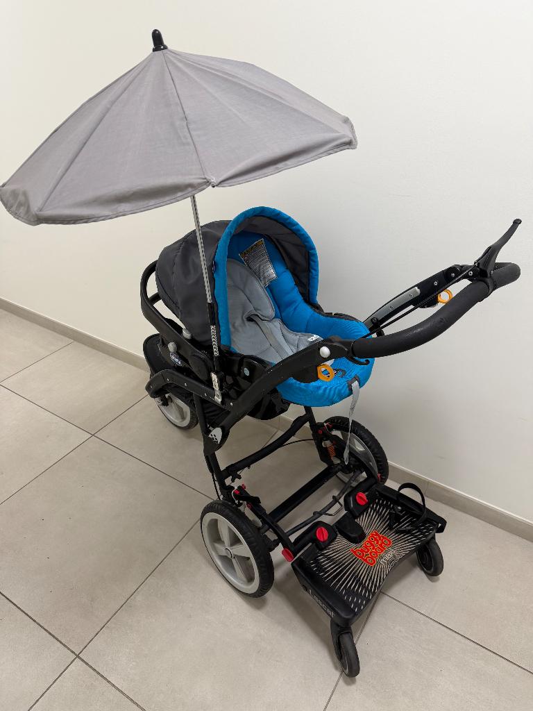 Poussette 3en1 Chicco + siege auto, Enfants & Bébés, Poussettes & Combinaisons, Enlèvement, Utilisé, Poussette