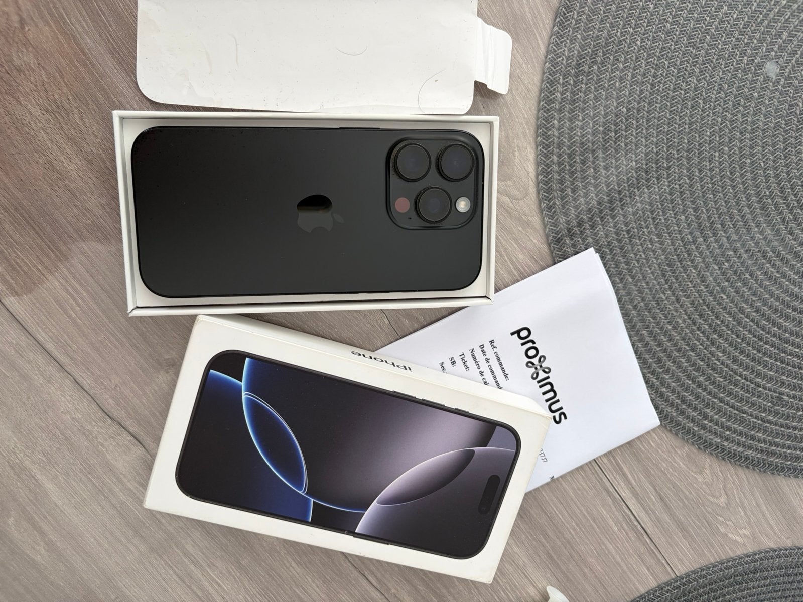 iPhone 16 Pro 128gb, Télécoms, Enlèvement, Comme neuf, 93 %, IPhone 16 Pro