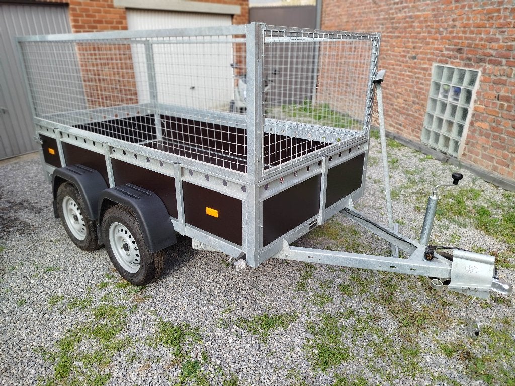 Remorque grillagée neuve double essieux, Enlèvement, Neuf