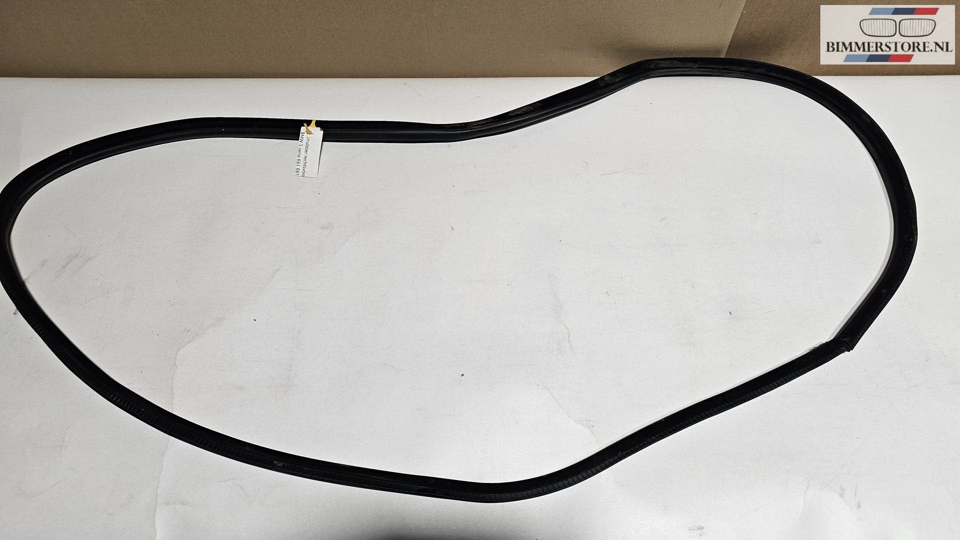 Portier deur rubber links of rechtsvoor BMW 5 serie E60  E61, Gebruikt, -, Ophalen of Verzenden, -
