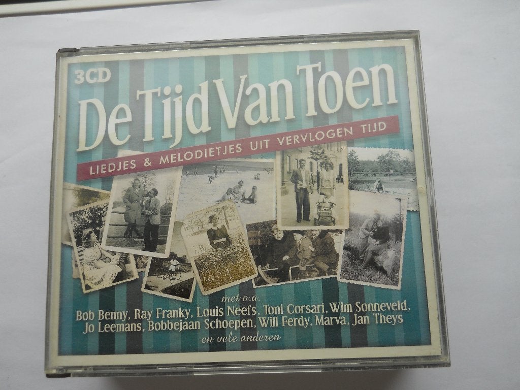 3 CD BOX - DE TIJD VAN TOEN  - VOL 1, CD & DVD, En néerlandais, Enlèvement ou Envoi, Premier pressage, Comme neuf