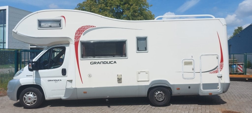 Mobilhome Fiat Granduca GT, Caravanes & Camping, Toilette à cassette, Boîte manuelle, Jusqu'à 6, 8 à 9 mètres