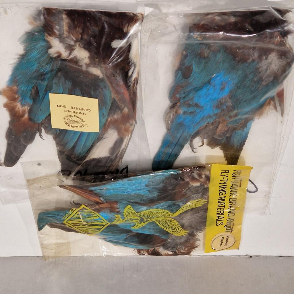 Set van 3 komplete skin kingfisher , oa van Veniard en Sue, Ophalen of Verzenden, Nieuw