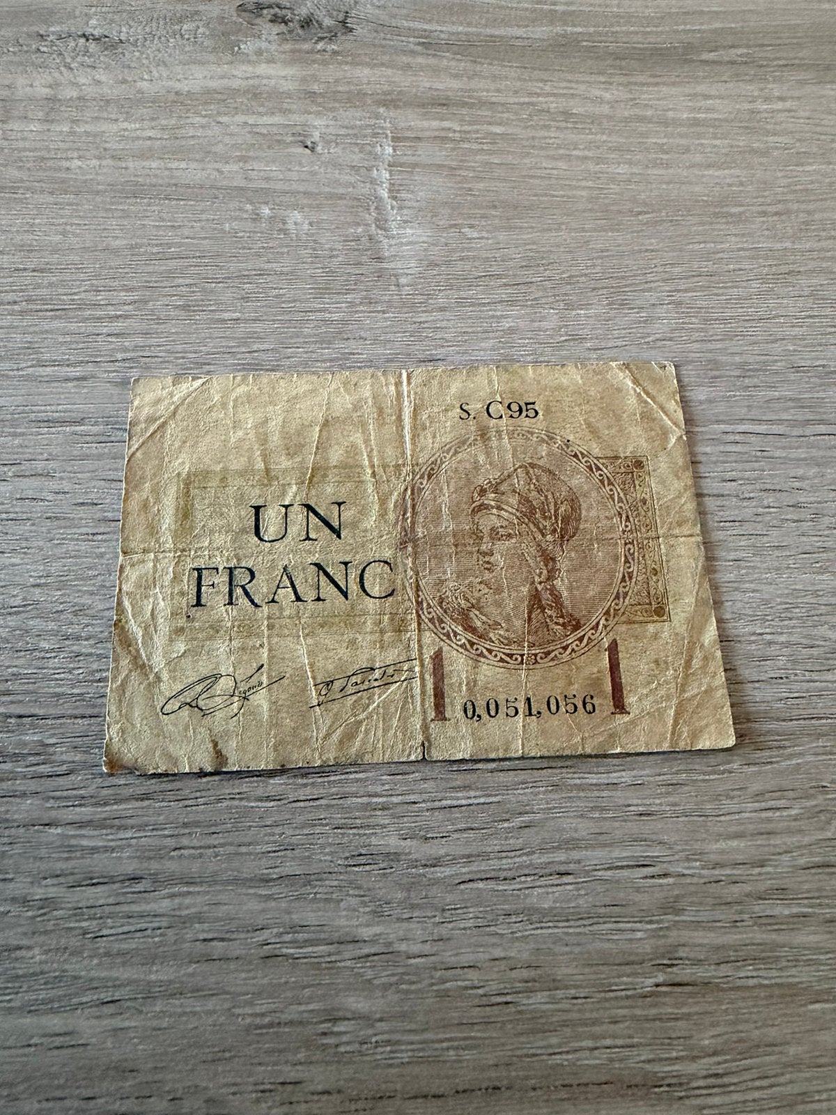 1 franc 1919 Sarre, Timbres & Monnaies, Enlèvement ou Envoi