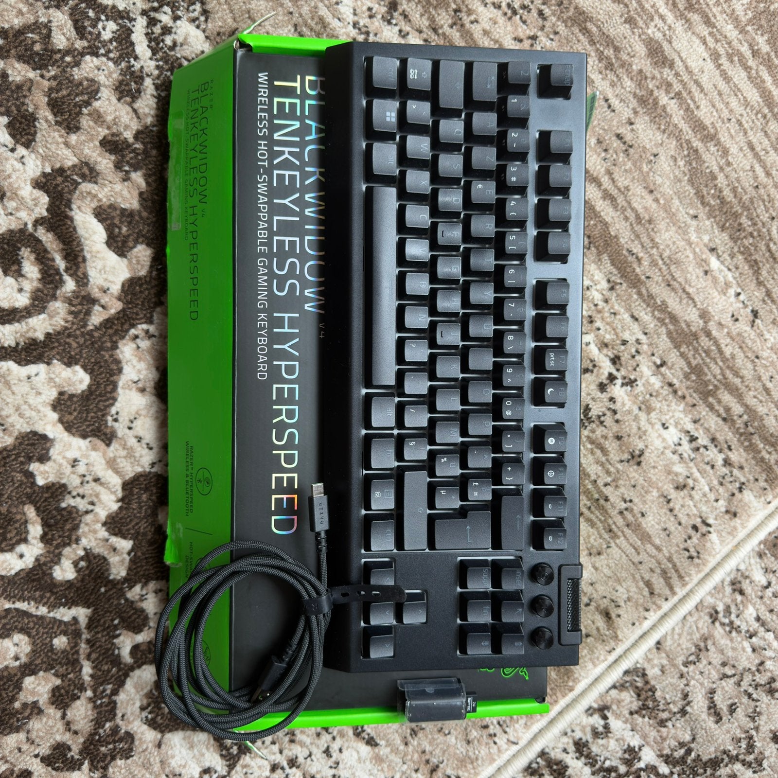 Razer keyboard, Computers en Software, Toetsenborden, Ophalen, Zo goed als nieuw