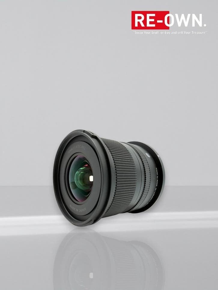 SIGMA 12MM F/1.4 DC | CANON RF | NIEUWSTAAT | DOOS | BON, Sigma, ., Lensdoppen, Canon RF