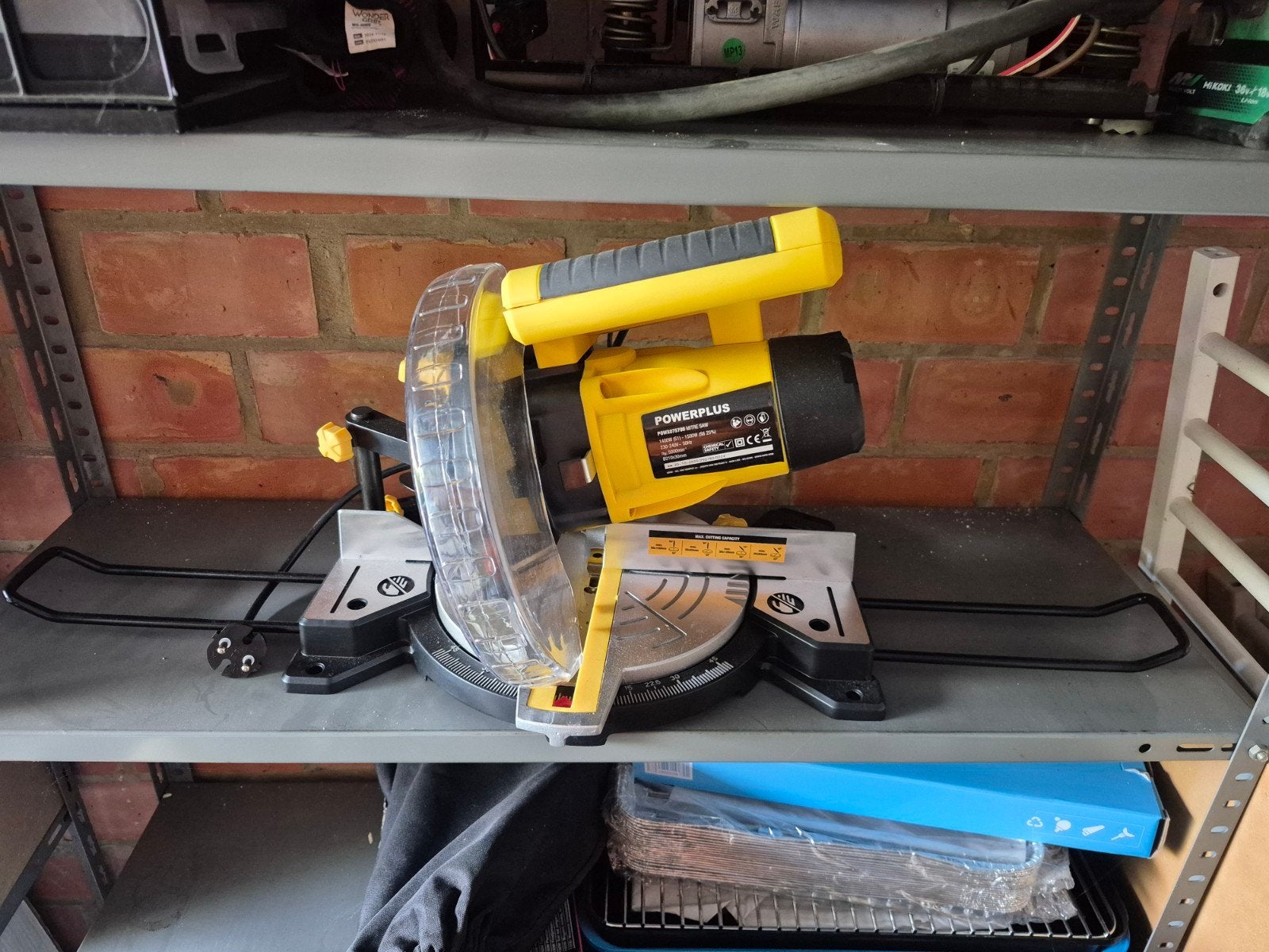 powerplus zaagmachine nieuw, Doe-het-zelf en Bouw, Ophalen
