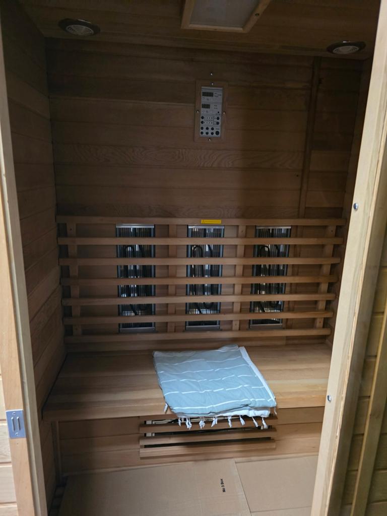 Infrarood sauna zelden gebruikt, voor 3 personen, Ophalen, Infrarood