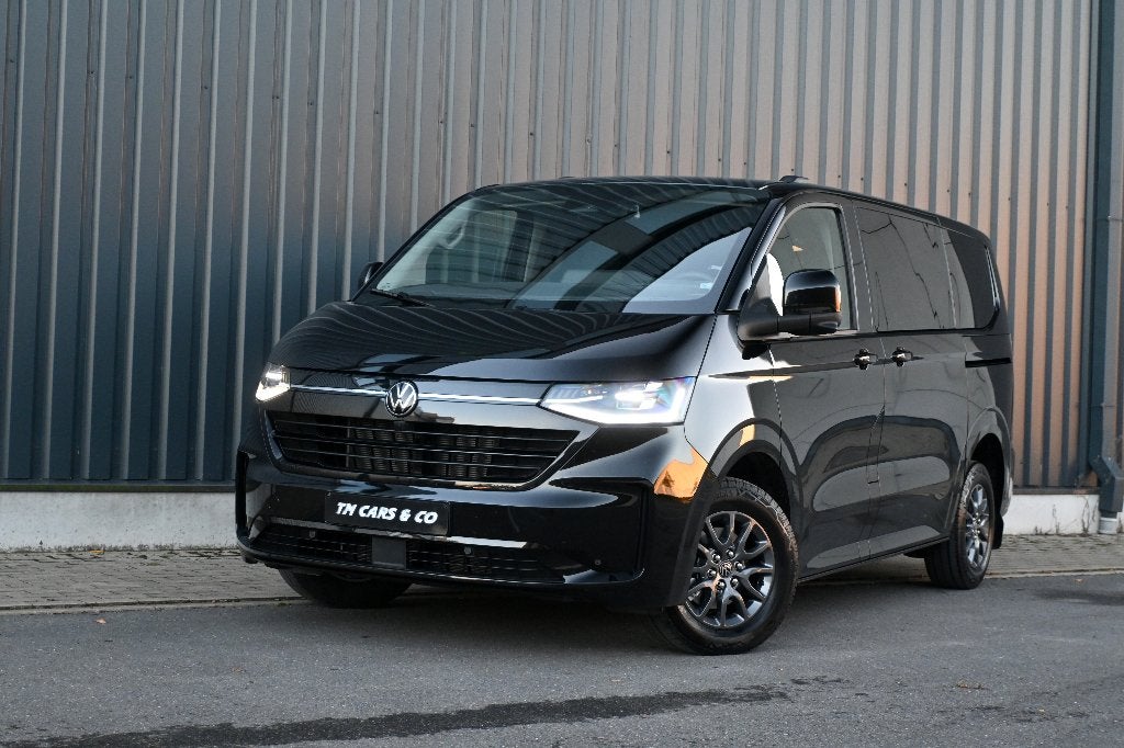 NEW VW Transporter T7 5 zit DSG, ACC, 360cam 2xschuifd, BTW, Auto's, Dealer onderhouden, Stof, 4 cilinders, Volkswagen