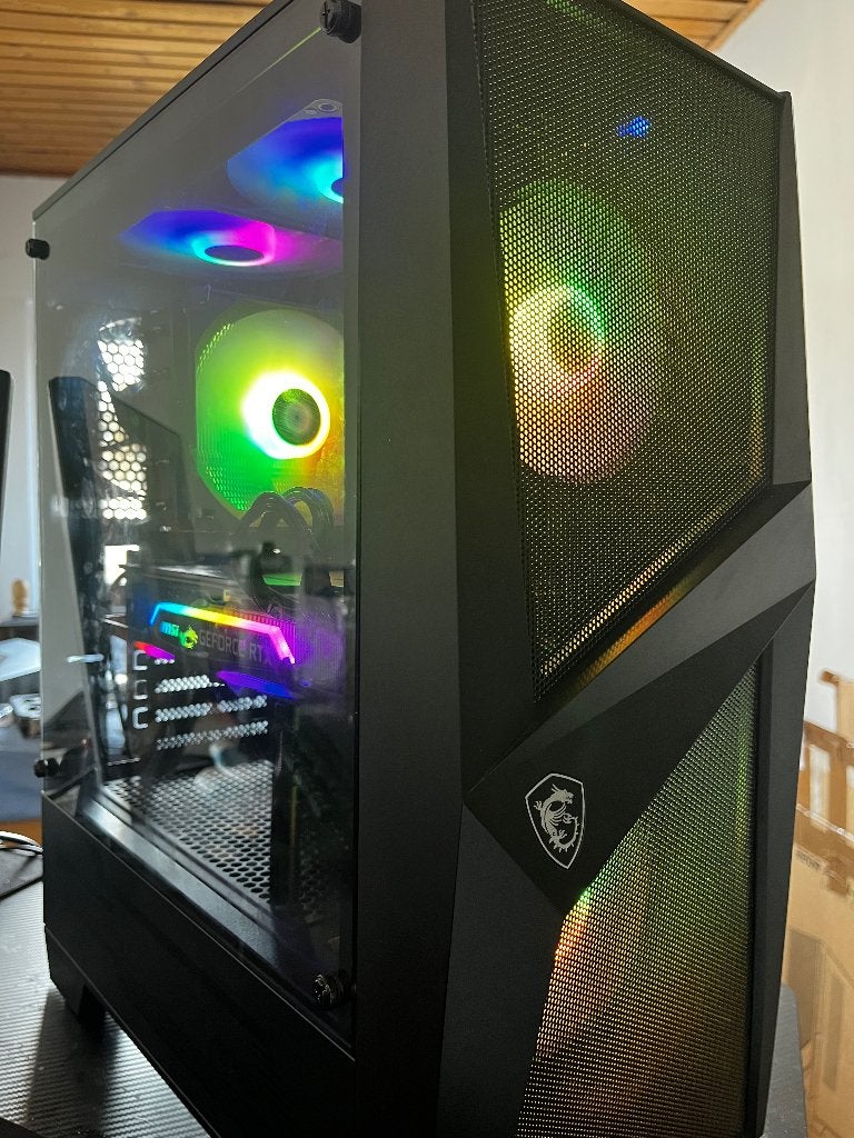 PC Gamer Ryzen 5 9600X / RTX 2080 8 Go / 32 Go DDR5, Ophalen, Le pc est monté avec différentes marques, 32 GB, Zo goed als nieuw