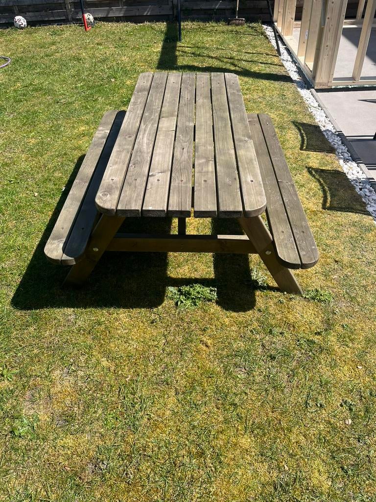 Picknicktafel voor kinderen, Ophalen, Gebruikt